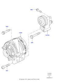 V Kayış Avare Bilya Ve Braketi-Lr025823-Lr022525-4.4 Dizel/Range Rover New 2