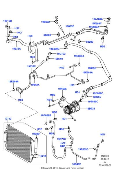 Klima Radyatörü-Jrb500260 N-Jrb500190-Lr097939-3.6/Range Rover New 2