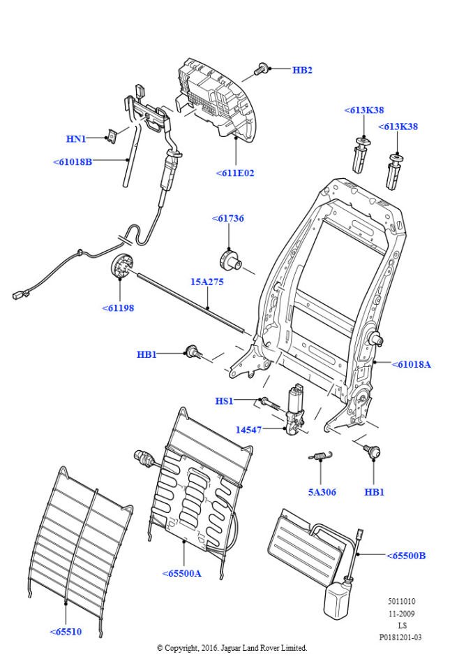 Klips-Hyh500130-/Range Rover Sport-Discovery 3-4