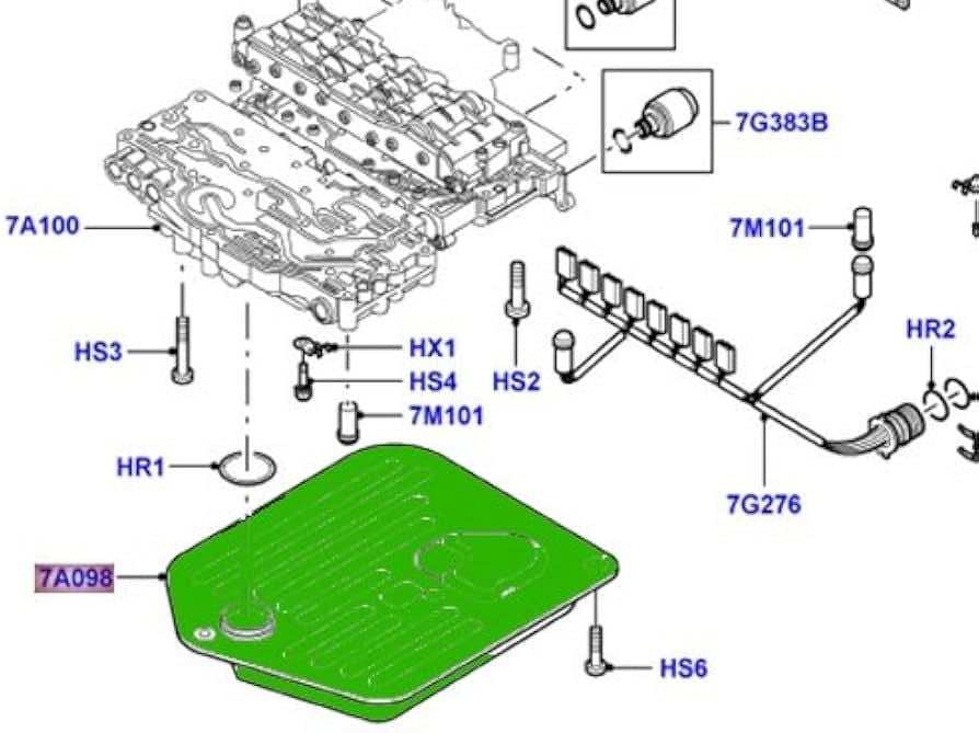Şanzıman Yağ Filtresi (Auto.Şnz)-Lpw000030 F.-Da1113-4.4 Benzinli/Range Rover New 2