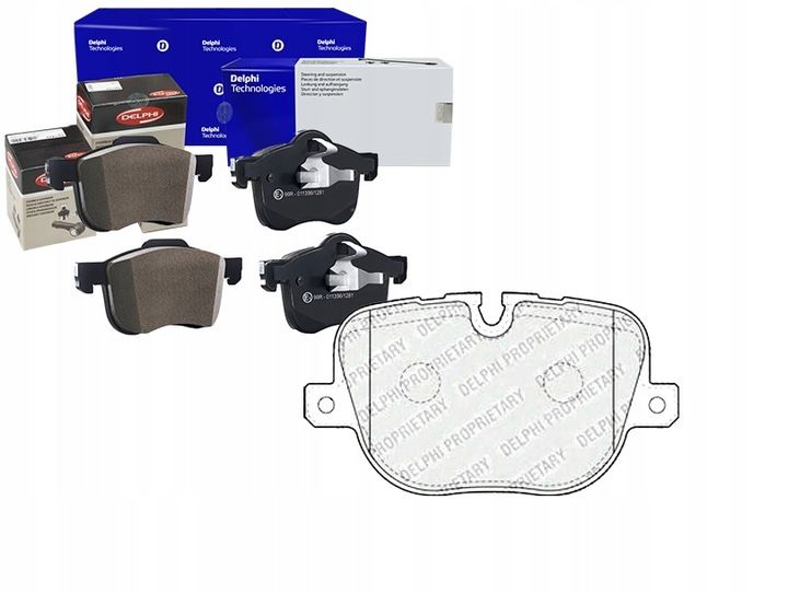 Fren Balatası Arka (Takım)-Lr025739 D-Lr015577-Lr134882-4.4/Range Rover New 2