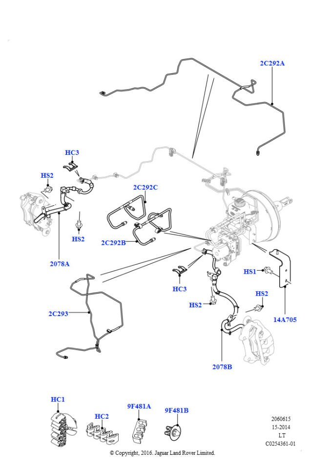 Fren Hortumu Ön Sol-Lr058020 G -Shb500260-Shb500038-Lr044354-Lr019329-Lr018105-/Range Rover Sport