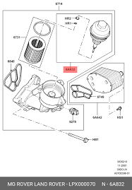 Yağ Filtre Kapağı-Lpx000070-/Range Rover New 2