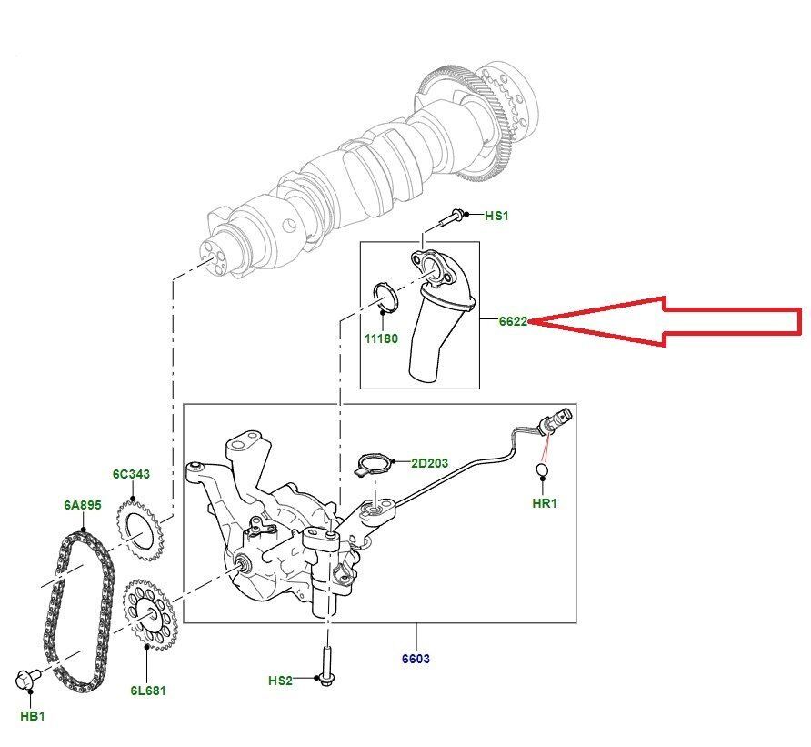 Yağ Süzgeci-Lr091564 E-Jde38242 (Jaguar)-2.0 Dizel/Range Rover Range Rover Velar
