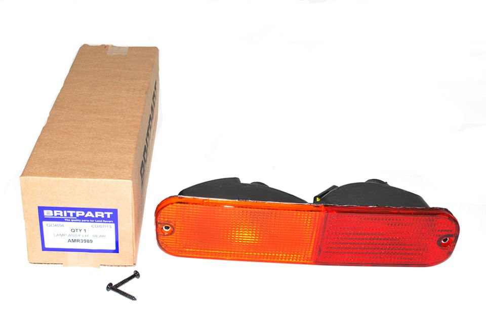 Stop Lambası Komple Sol (Tampon) Sarı-Kırmızı-Amr3989 B-/Freelander 1