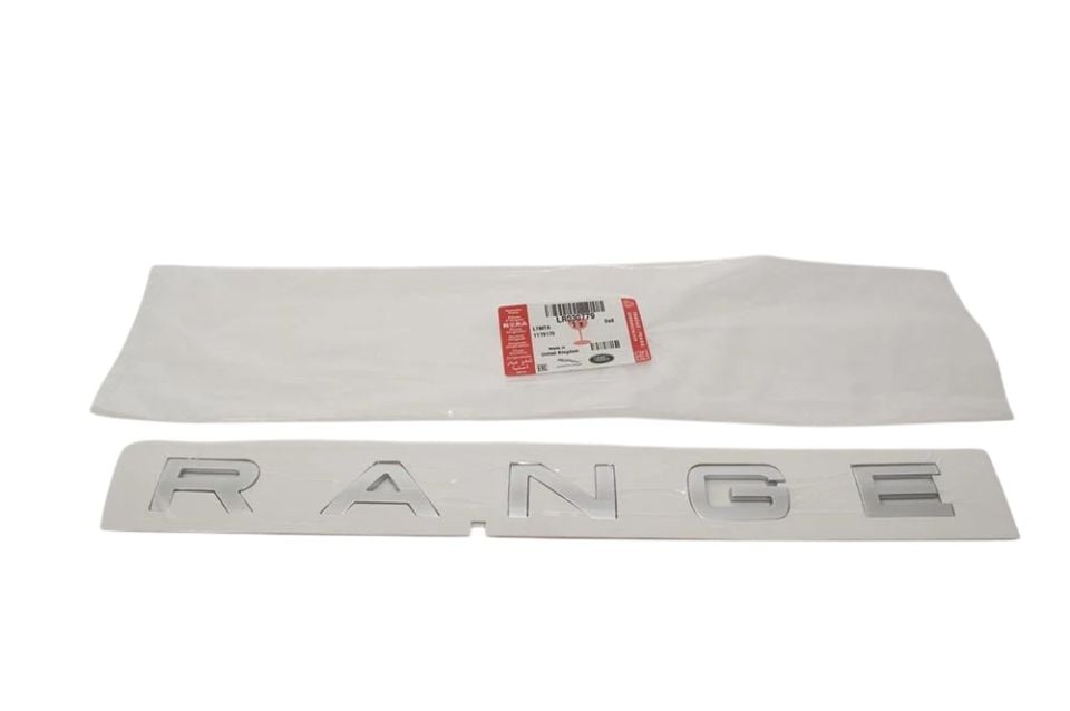 Bagaj Yazısı ( Range ) Atlas Gümüş-Lr030779-/Range Rover Sport
