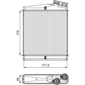 Kalorifer Peteği Komple-Lr002632 A-C2Z23419 (Jaguar)-2.2/Freelander 2