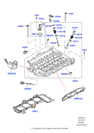 Silindir Kapak Su Çıkış Dirseği-Lr122821 E-Lr092130-Lr171244-Jde41371-Jde40450 (Jaguar)-Range Rover Sport