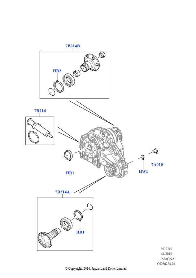 Arazi Şanz.Flanş Keçe Arka-Izb500050-Lr086042-/Range Rover Sport-Discovery 3