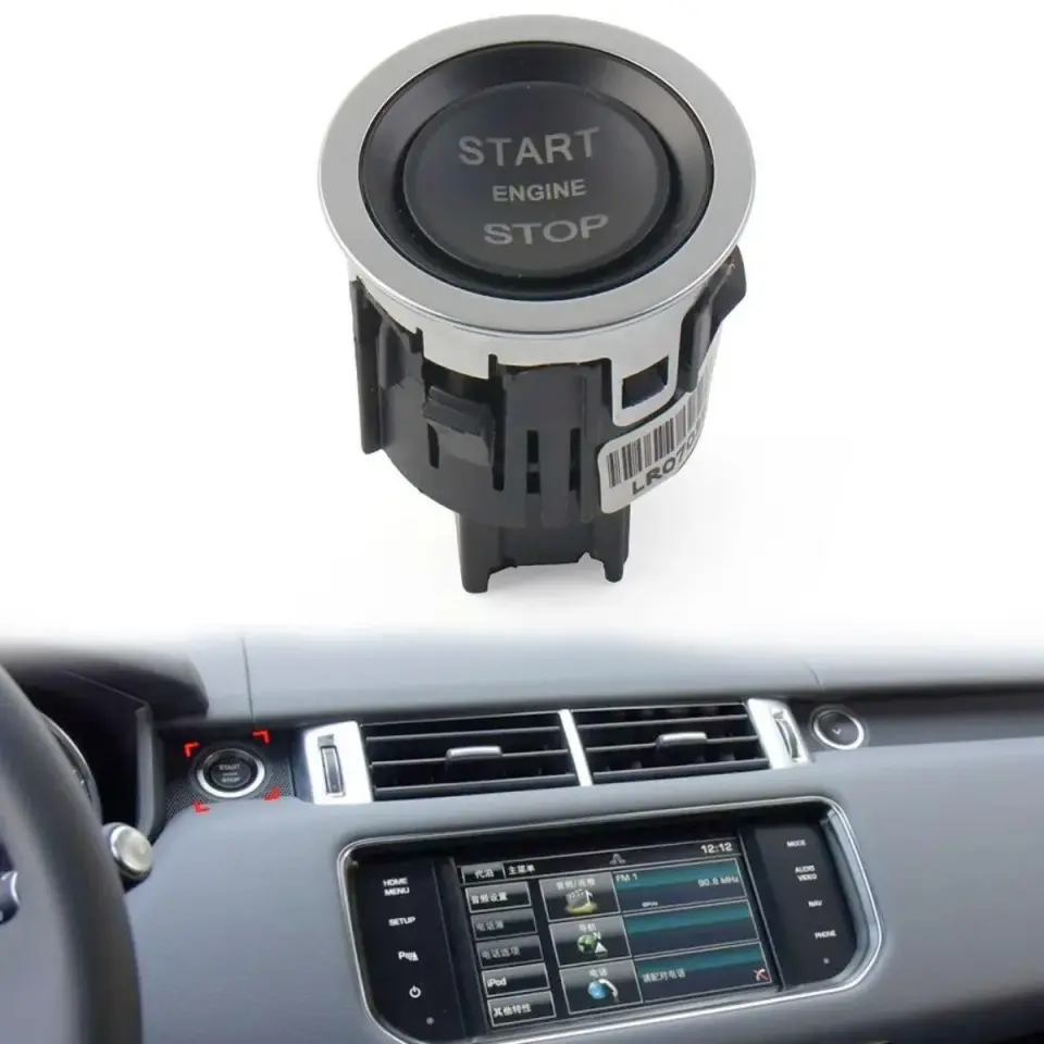 Start Stop Butonu-Lr070381 H-Range Rover Sport-Range Rover Range Rover Velar