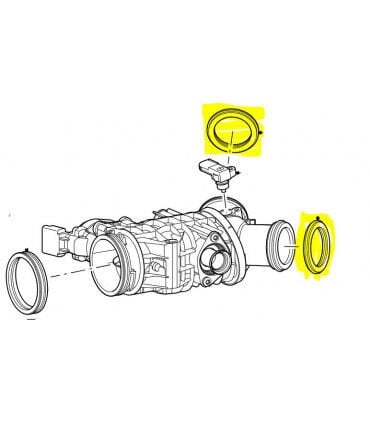 Boğaz Kelebeği Contası (Arka Taraf)-1316152 E.-Jd61643 (Jaguar)-2.7/Range Rover Sport