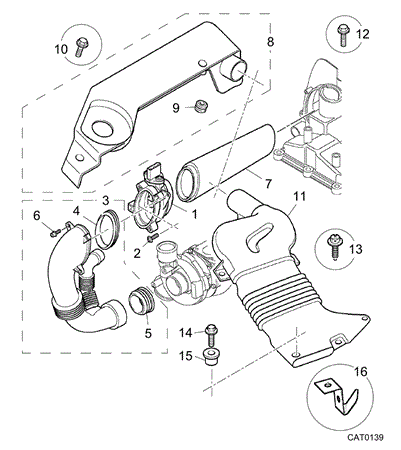 Turbo Boğaz Lastik Contası-Pjz100160-3.0/Range Rover New 2