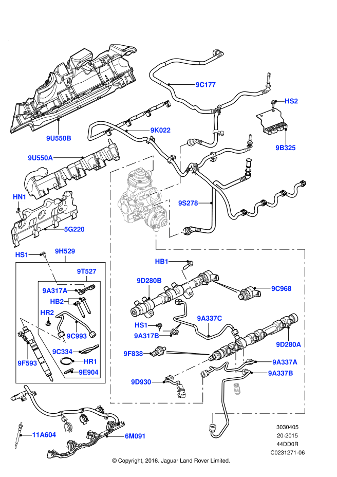 Isıtma Bujisi-Lr013275 B...-Jde8865 (Jaguar)-3.0 - 4.4/Range Rover Sport-Range Rover New