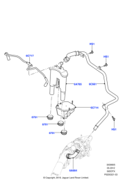 Yağ Seperatör Hortumu-Lr013531 E-Jde10729 (Jaguar)-/Range Rover Sport