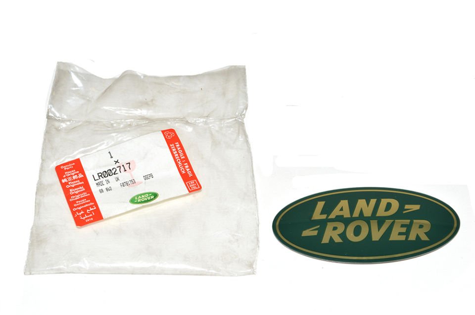 Panjur Logosu (Land Rover) Yeşil-Lr002717-/Freelander 2