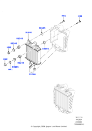 İntercool Radyatörü Komple-Lr036432 N-/Range Rover Sport