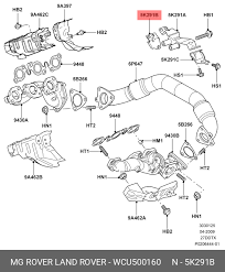 Manifold Braketi Sağ-Wcu500160-C2Z2927 (Jaguar)-/Range Rover Sport