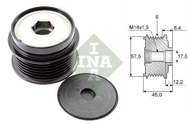 Alternatör ( Uç Bilyası )-Lr072765 İ-Lr034014-Lr076696-Lr054993-/Range Rover Sport