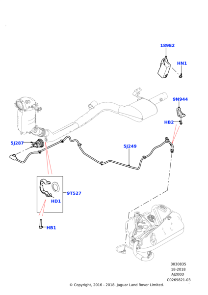 Enjektör ( Adblue )-Lr134710 G-Lr062819-3.0 Dizel/Range Rover Sport