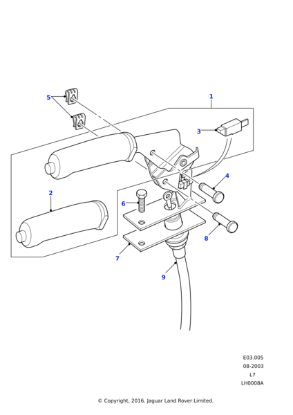 El Fren Teli -Anr2215 B-4.6/Range Rover New