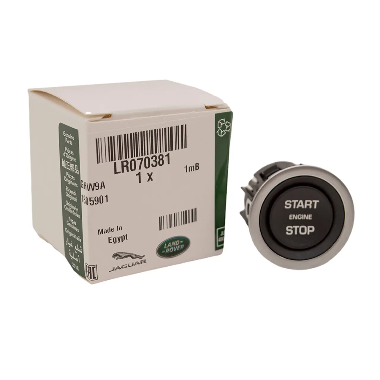 Start Stop Butonu-Lr070381-/Range Rover Sport-Range Rover Range Rover Velar
