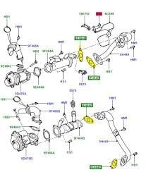 Egr Soğutucu Contası-Lr004250 E-/Range Rover Sport-Range Rover New 2