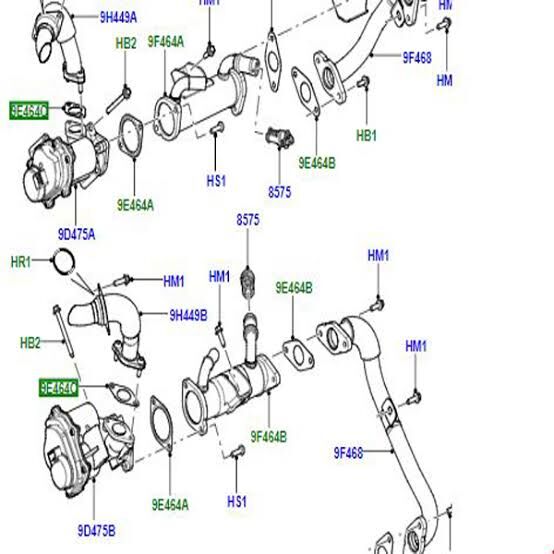 Egr Valf Contası-Lr003828 A-3.6/Range Rover New 2
