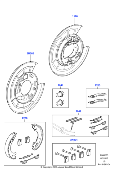 El Fren Balata Pim (Takım)-Smn500012 A-Smn500010-Smn500011-/Range Rover Sport