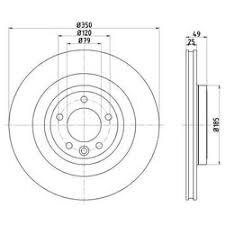 Fren Diski Arka ( Adet )-Lr033302 T.-Lr099036-Lr161898-/Range Rover Sport-Range Rover New
