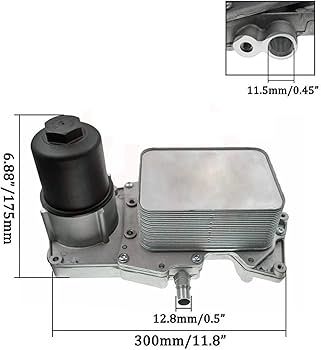 Yağ Soğutucu Komple ( Motor )-Lr022895 L-Lr113200-4.4 Dizel/Range Rover Sport-Range Rover New 2