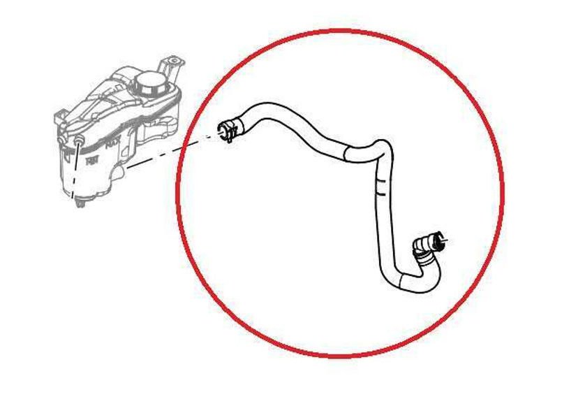 Radyatör Taşırma Hortumu-Lr023321-Lr000934-Lr006067-2.2/Freelander 2