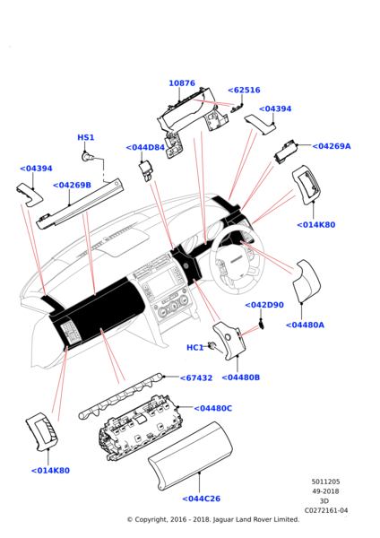 Modül-Lr082646-/Range Rover New