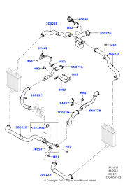 İntercooler Hortumu Dış Sağ Alt-Lr053285-Lr036499-/Range Rover Sport