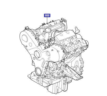 Motor Komple ( Çıplak )-Lr086430-Lr111084-3,0/Discovery 4