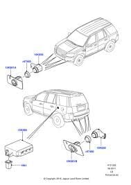 Park Sensörü Ön-Arka-Lr038084 K-Lr010927-/Range Rover Sport-Discovery 4