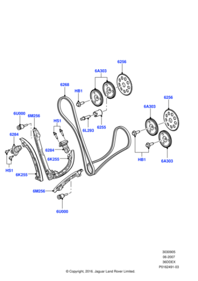 Eksantrik Dişlisi-Lr022962-3.6 - 4.4/Range Rover New