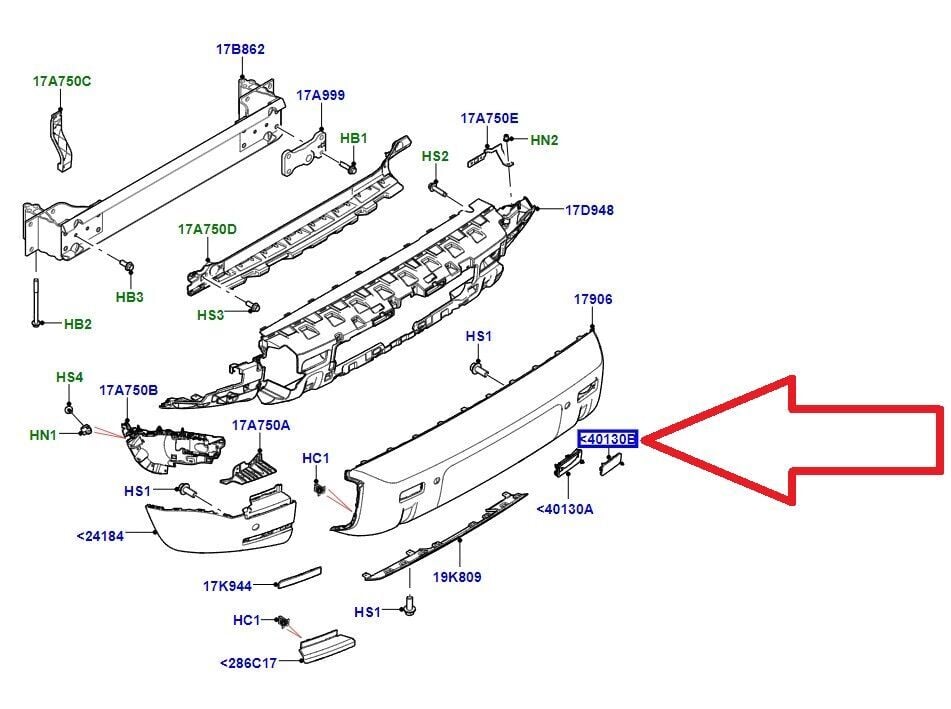 Arka Çeki Demir Kapağı Sol-LR129768 R-New Defender
