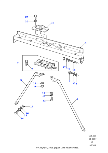 Egzoz Manifold Saplaması-Te108052-Te108051-/Discovery 2