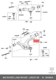 Ön Alt Tabla Arka Burcu (Büyük)-Lr025159 S.-Rbx500291-Lr073366-Lr023715-Lr055291-Lr025986-Rbx500531-/Range Rover Sport-Discovery 3-4
