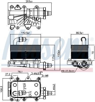 Şanzıman Yağ Soğutucusu-Ubc760011 N.-Ubc760030-3.0/Range Rover New 2
