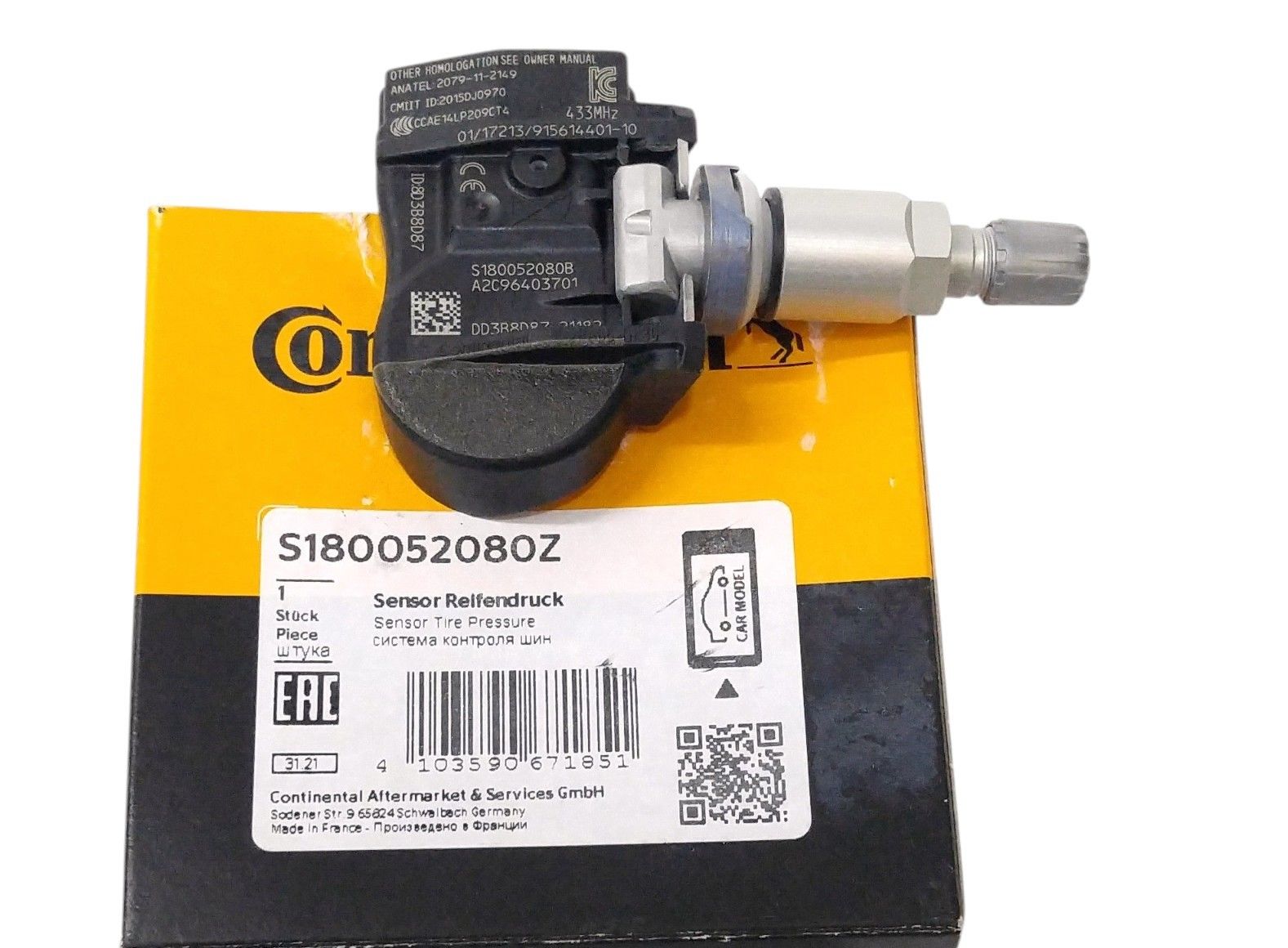 Lastik Hava Sensörü (433 Mhz)-Lr032835 V-Rqh500470-Lr018861-/Range Rover New 2