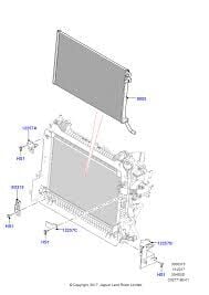 Su Soğutucu Radyatör-Lr092812 F-T2H2530 (Jaguar)-2.0 Dizel/Range Rover Range Rover Velar