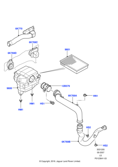 Hava Filtresi-Phe000112 E.-2.7 - 3.0/Range Rover Sport-Discovery 3