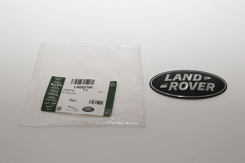 Panjur Logosu (Land Rover) Yeşil-Lr053190-/Range Rover New-Range Rover Range Rover Velar