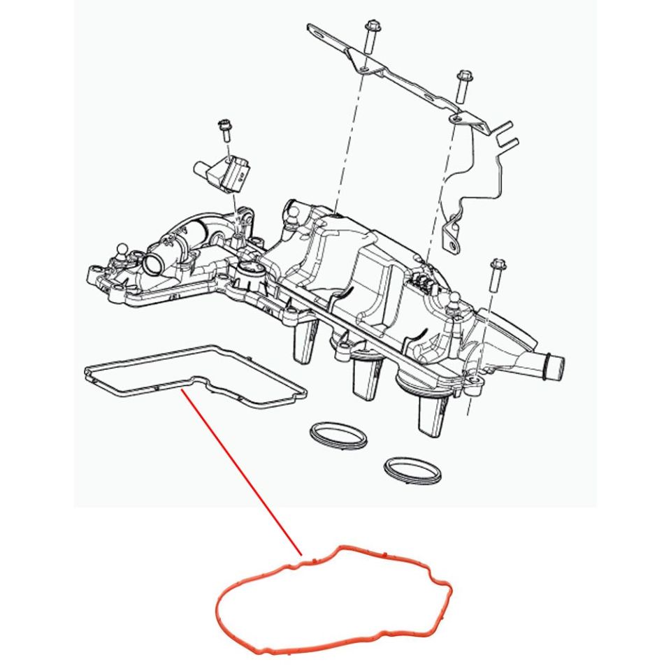 Üst Kapak Contası-Lr009411-2.2/Freelander 2