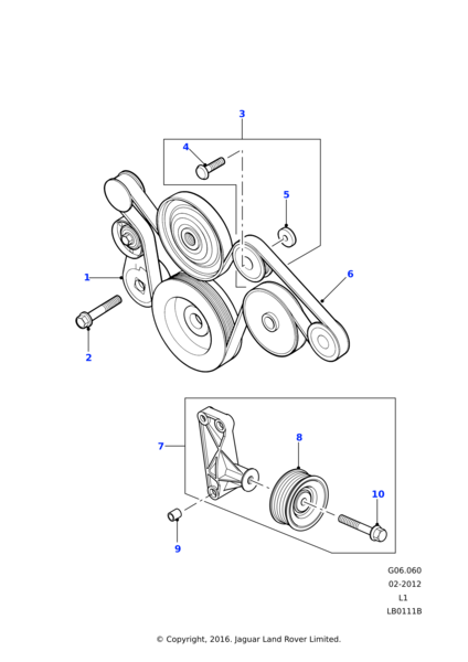 V Kayış Avare Bilyası-Err6493 E-Td5/Discovery 2