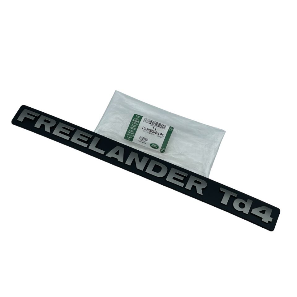 Bagaj Yazısı (Freelander Td4)-Dah500050Lpo-Td4/Freelander 1