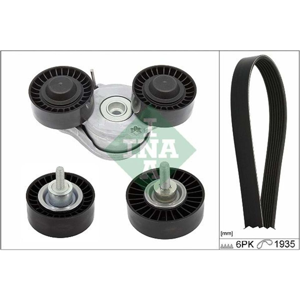 Vantilatör Gergi Bilyası Komple Set + Kayış-Lr071712 İ-Lr114017-Lr073726-Lr071758-Lr138946-Lr071742-Lr079263-Lr186378-T2H2425-T2H38134-T2H1400-T2H1399-T2H46586-T2H1394-T2R21156-T2H59849 (Jaguar)-2.0 Dizel/Range Rover Sport-Range Rover Range Rover Velar