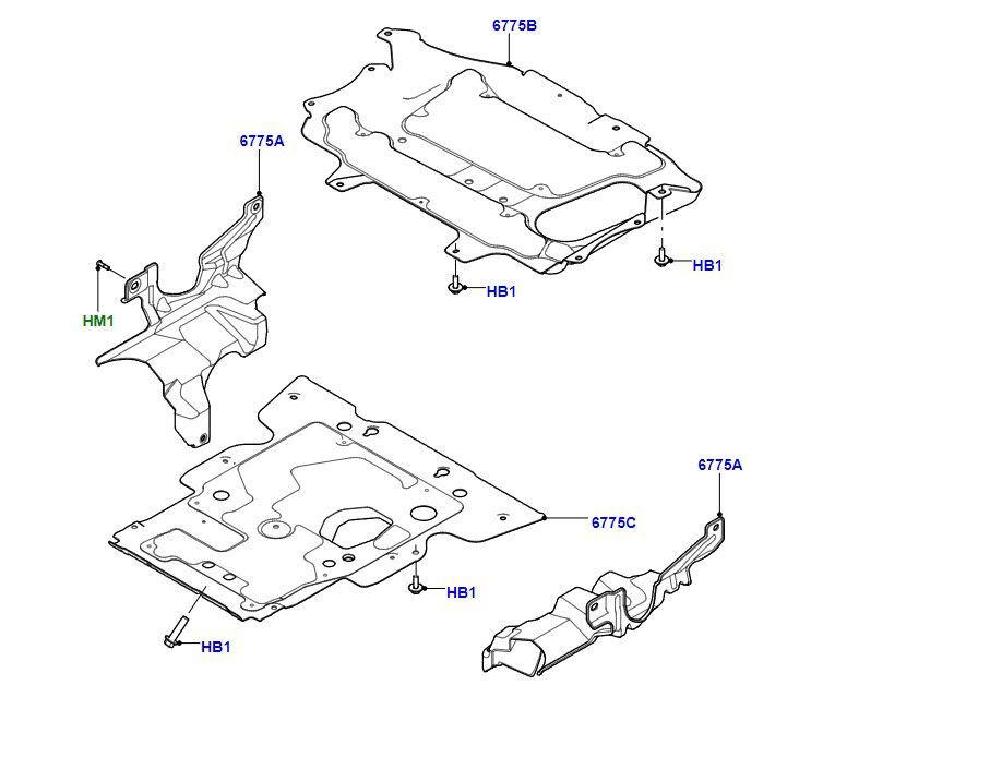 Motor Alt Muhafaza-Lr064187-/Range Rover New