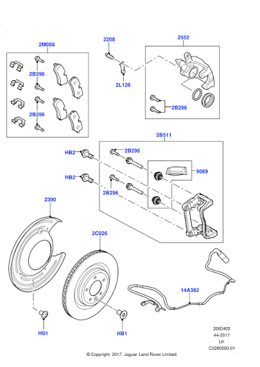 Fren Diski Arka ( Adet )-Lr084067 B-Lr161897-/Discovery 5
